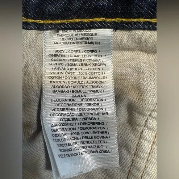 Polo Ralph Lauren Mens Varick Slim Straight Blue Denim Size 36X32 (38X31) Actual - Picture 7 of 12